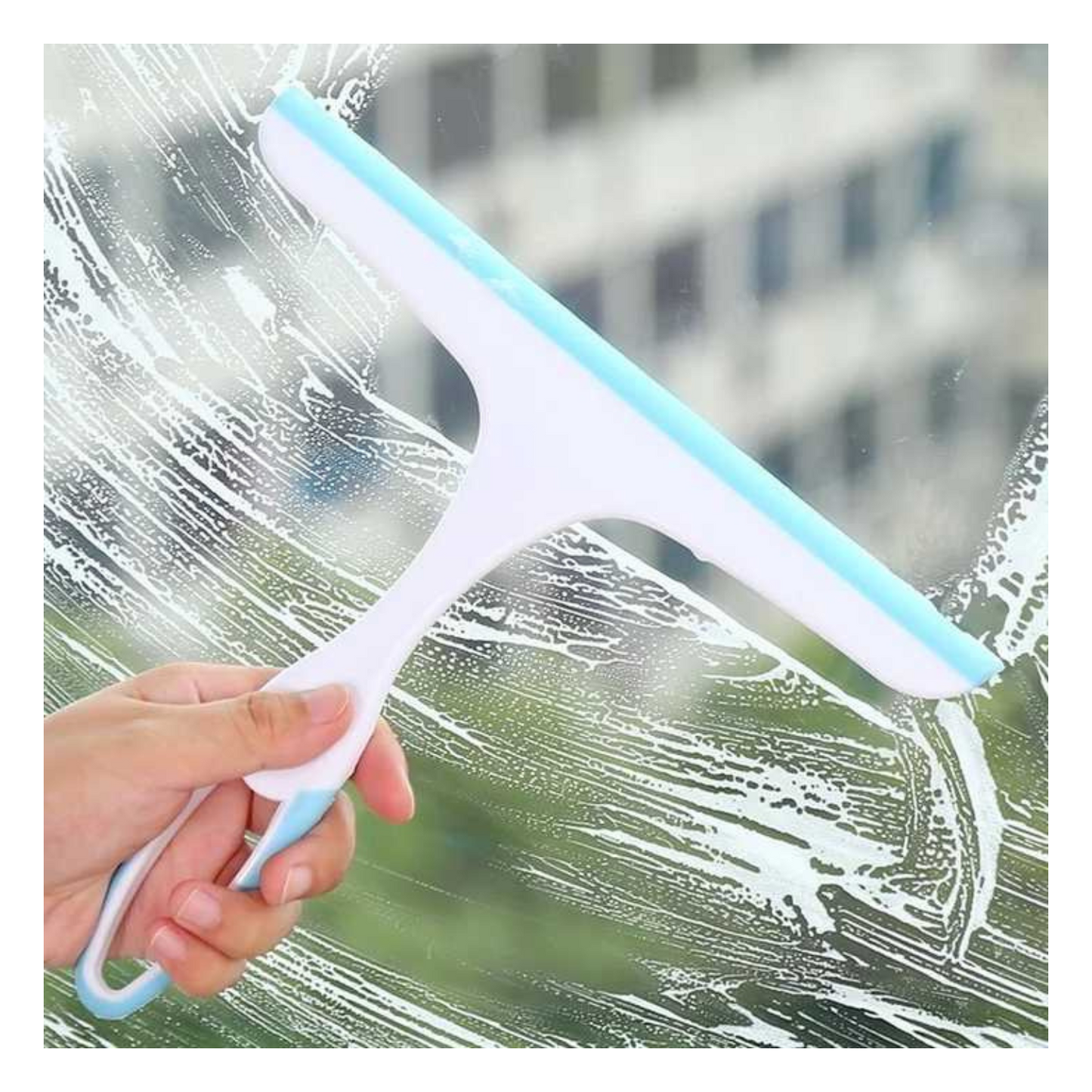 Plumilla Limpia Vidrio Limpiador Espejos Ventanas 25cm