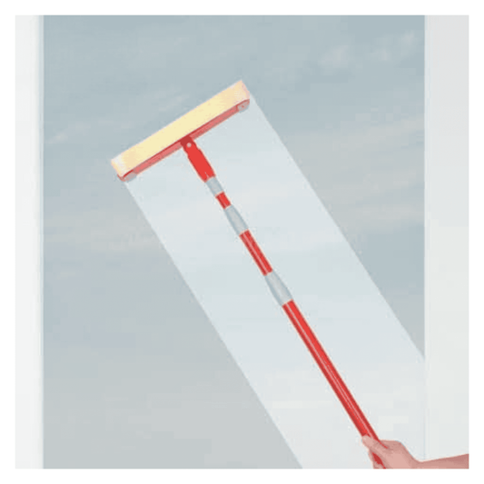 Limpiador Secardor Plumilla Limpia Vidrios con Mango Extensible de 80 a 136cm