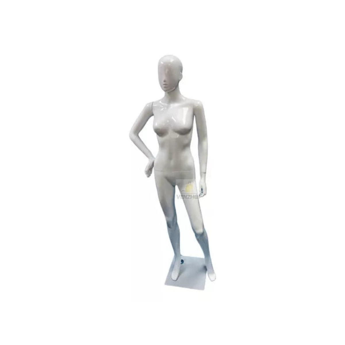 Maniquí Mujer Dama color Blanco de Cuerpo Completo