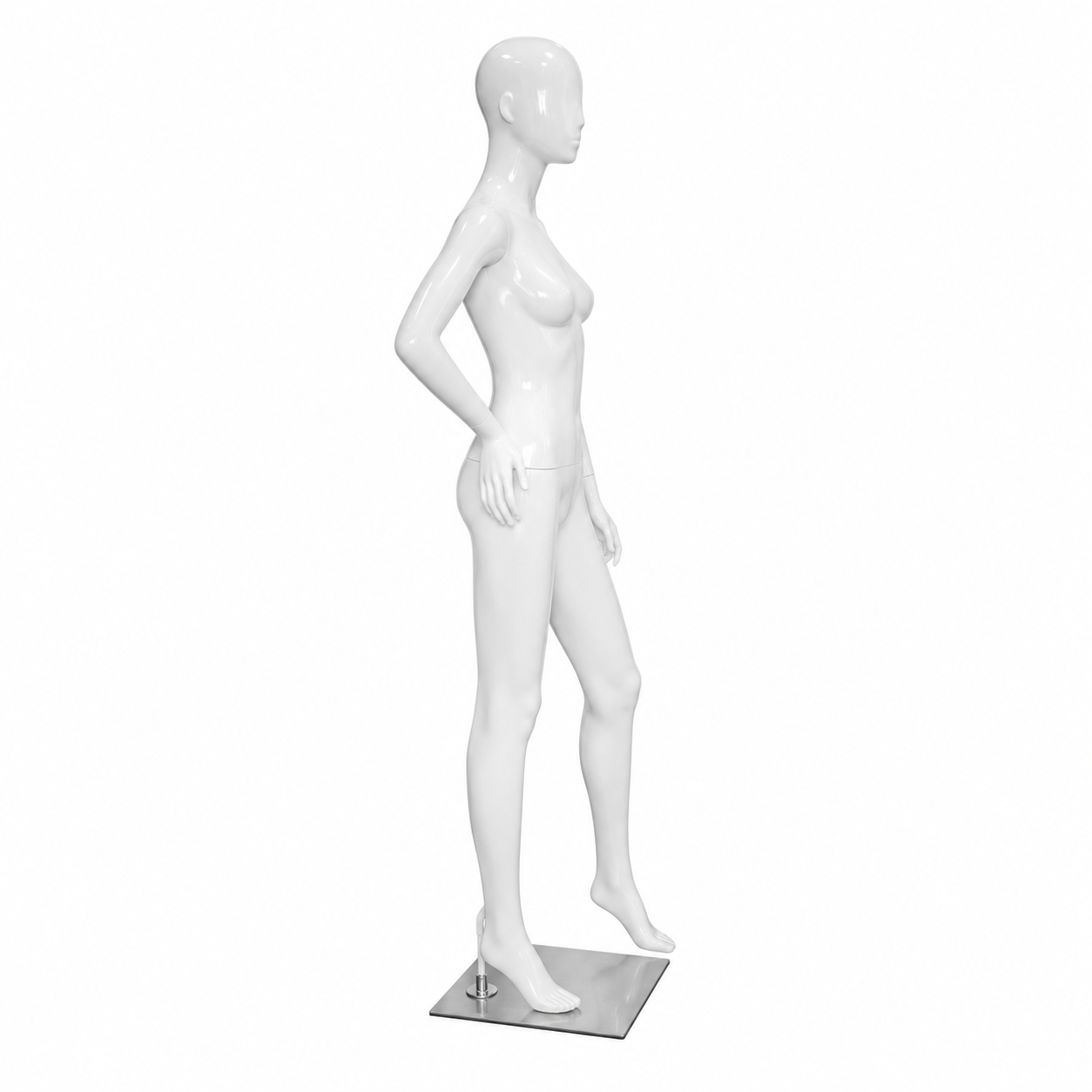Maniquí Mujer Dama color Blanco de Cuerpo Completo