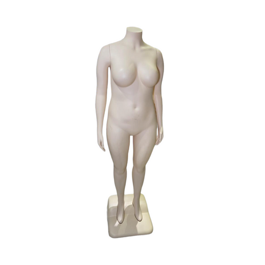 Maniquí XL Mujer Dama Cuerpo Completo Plástico talla grande