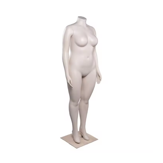 Maniquí XL Mujer Dama Cuerpo Completo Plástico talla grande