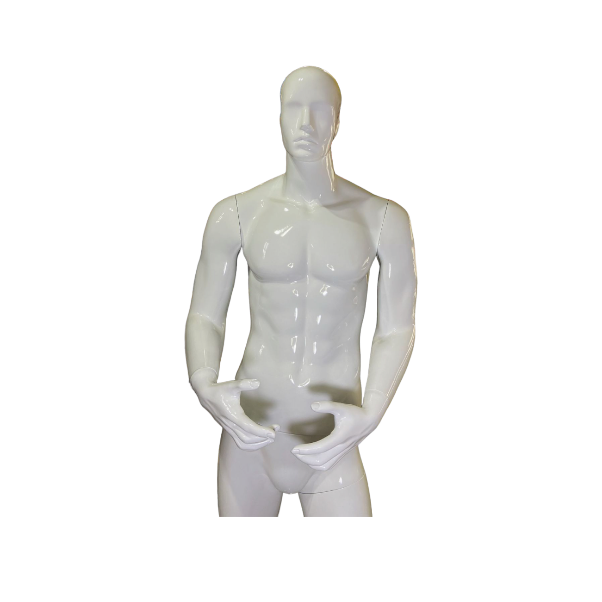Maniqui Exhibidor Hombre / Caballero Blanco Cuerpo Completo