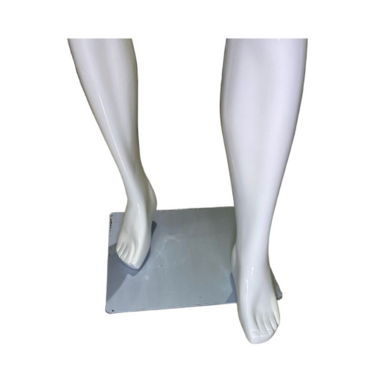 Maniqui Exhibidor Hombre / Caballero Blanco Cuerpo Completo