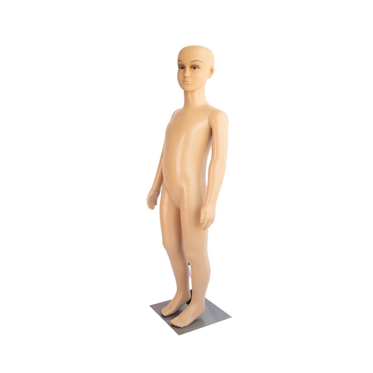Maniquí Niño Cuerpo Completo exhibidor Color Piel 140 cm