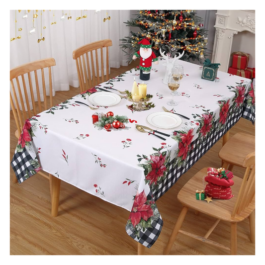 Mantel Navideño Antimanchas 150x220cm Variedad de Diseños