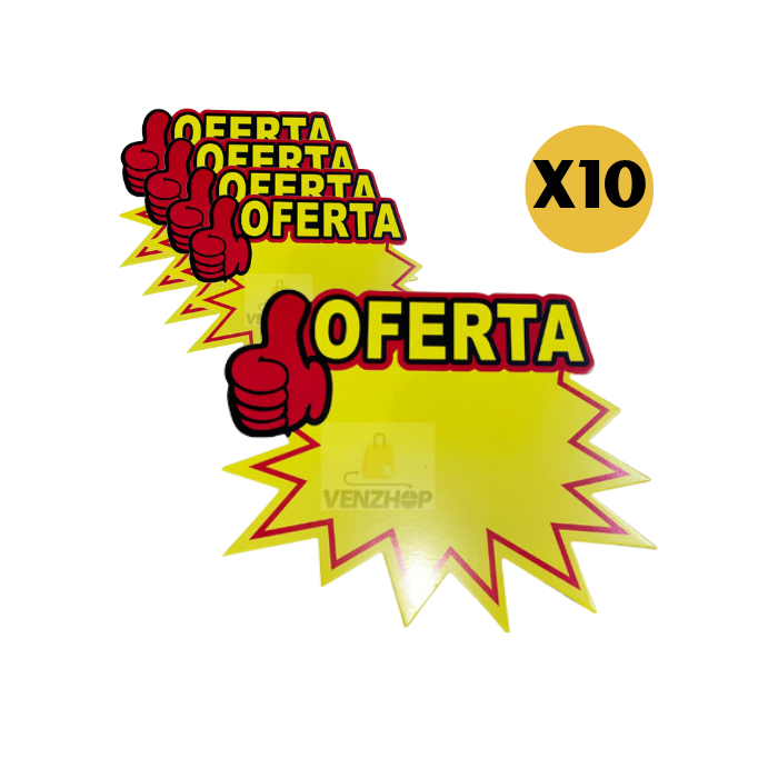 Etiquetas De Cartón Para Poner Precios Oferta 8x11cm