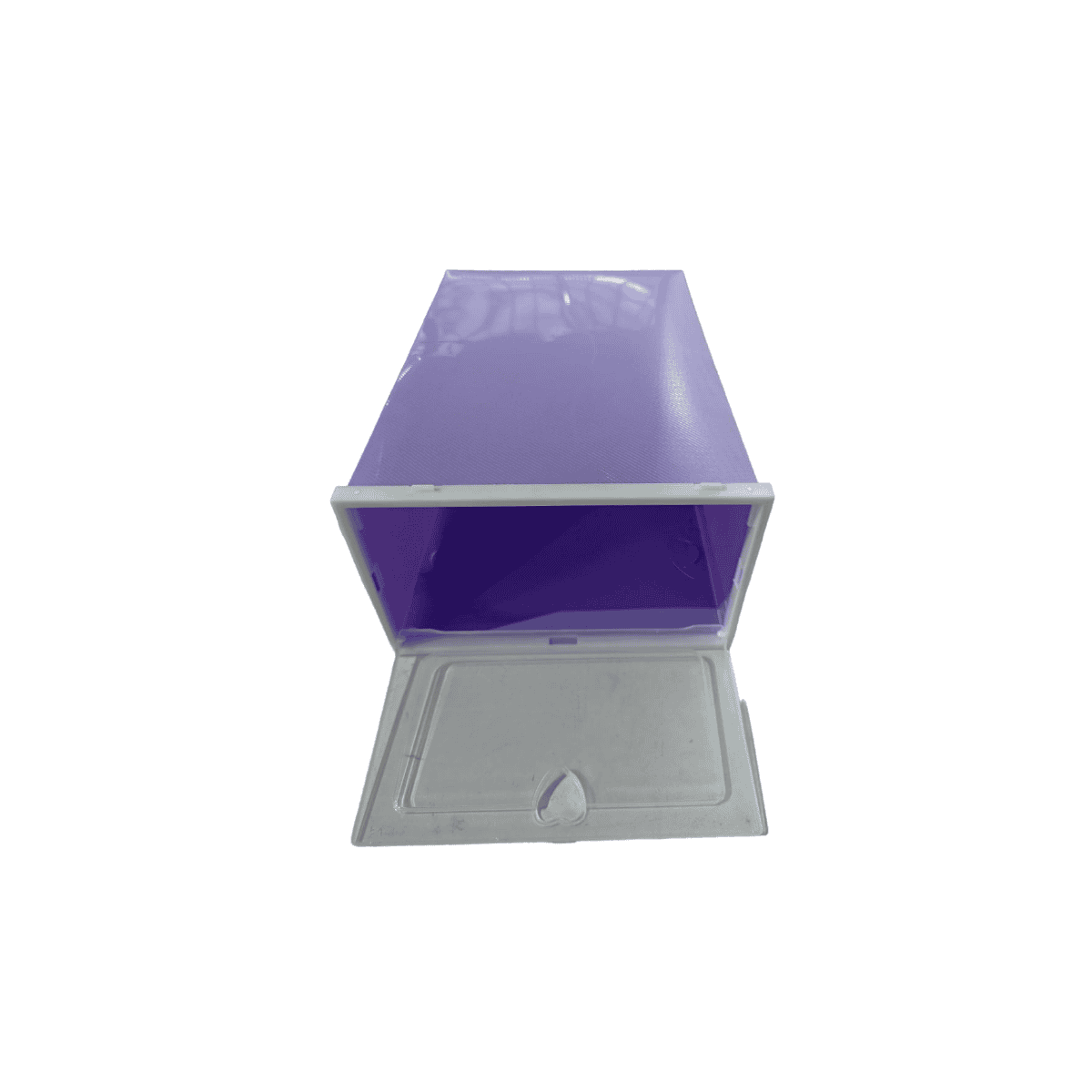 Caja Organizador de Zapatos Apilable de Plástico