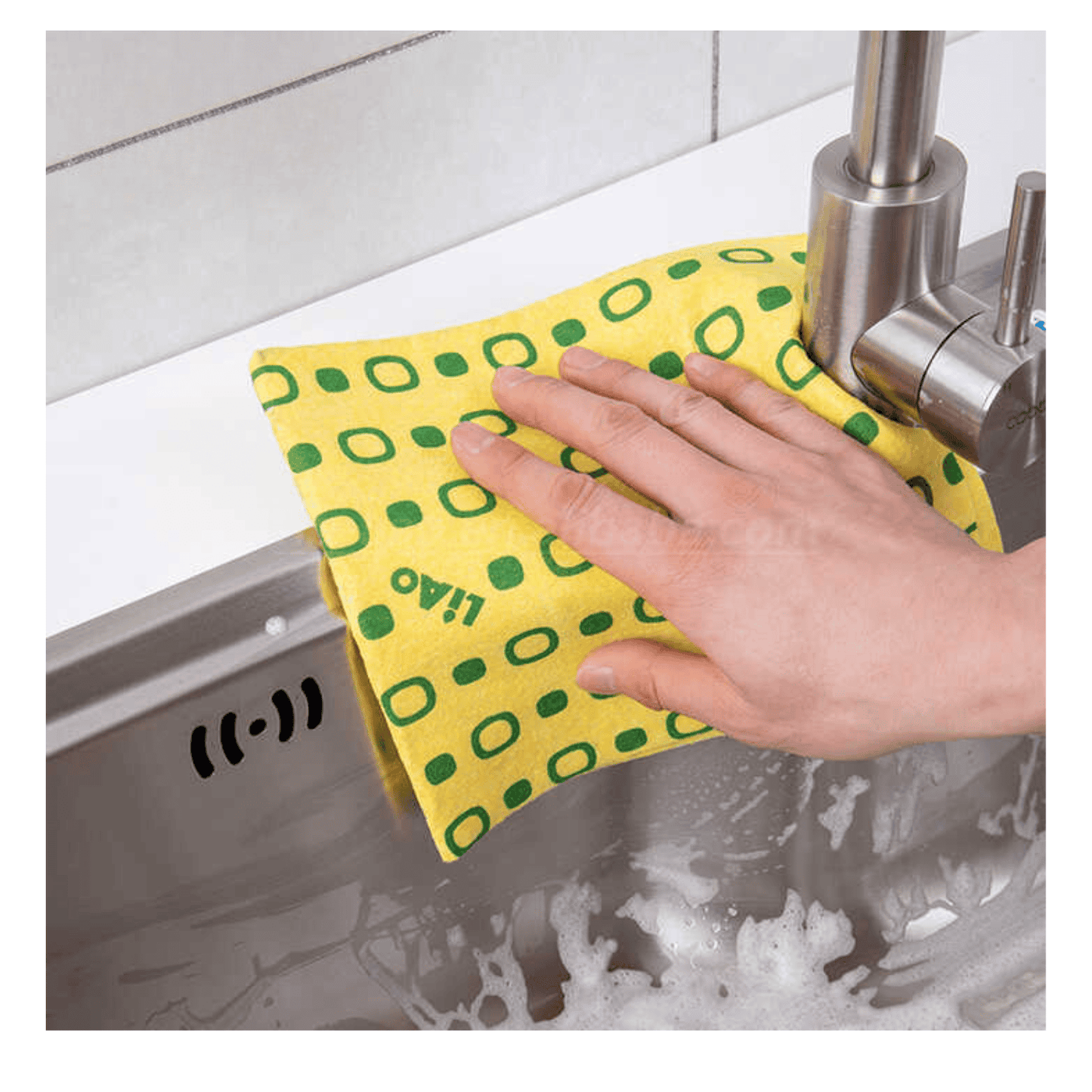 Paño Esponja Limpieza Multiusos Absorbente 3pcs