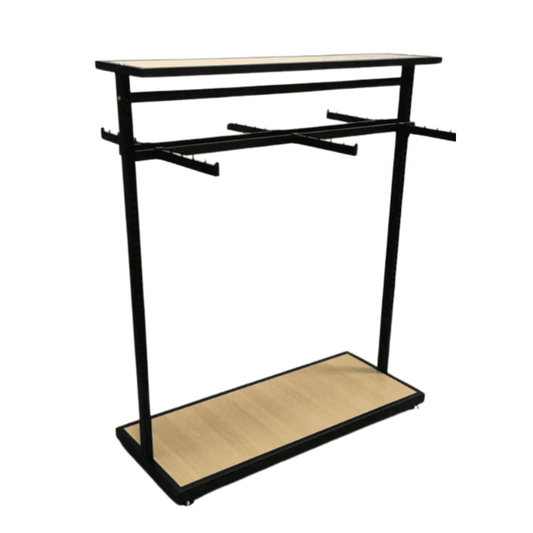 Perchero de Ropa Exhibidor Metal con ganchos