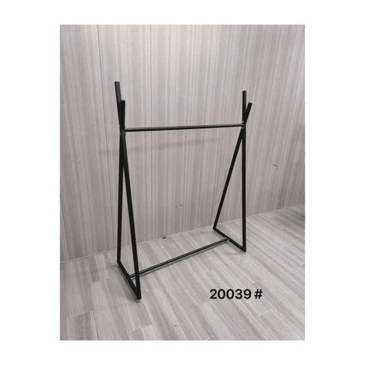 Perchero para colgar ropa negro de metal