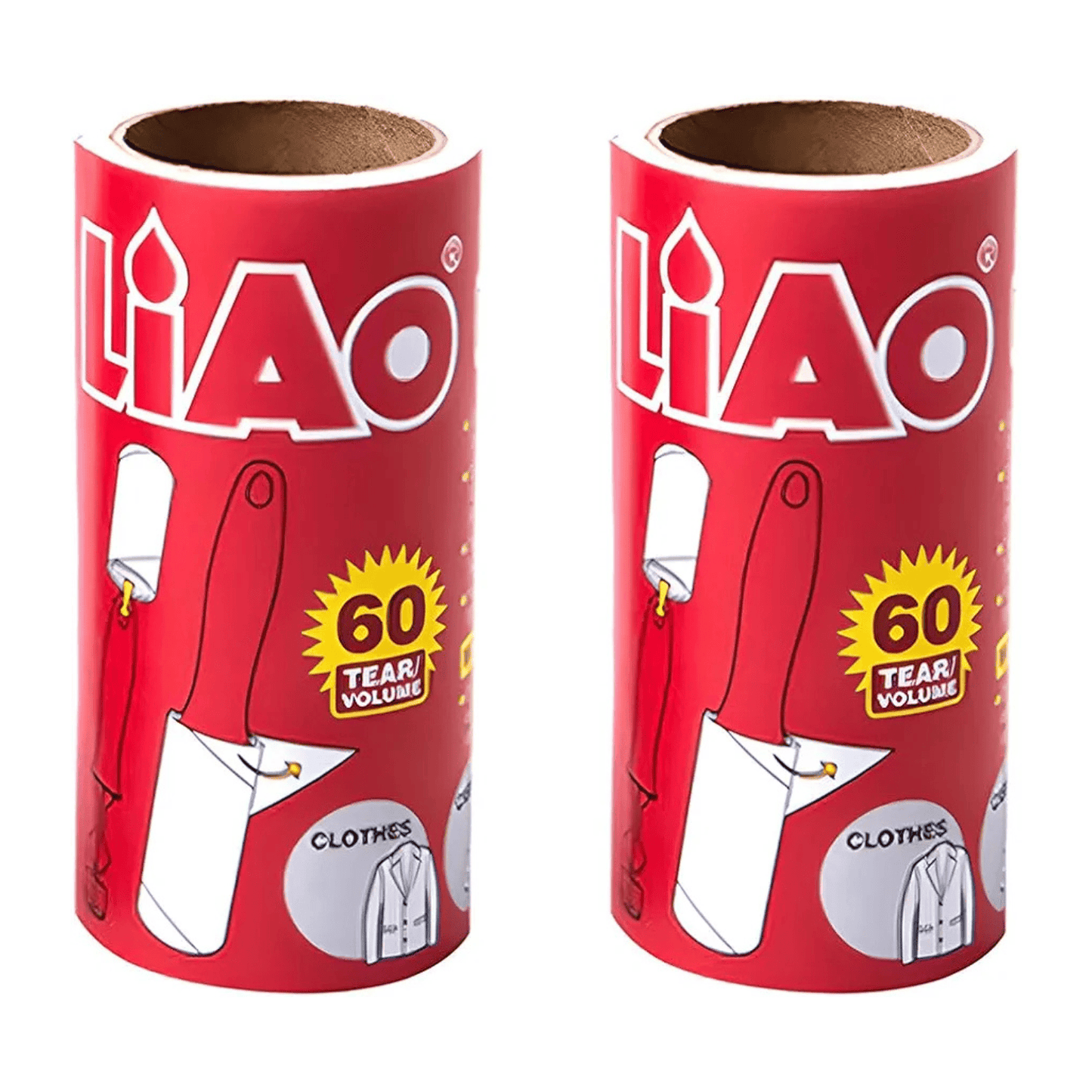 Recambio Repuesto de Rodillo Quita Pelusas 2 rollos