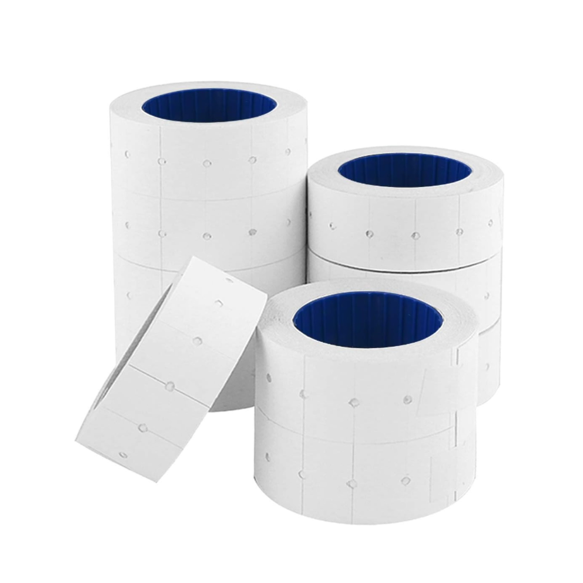 10 Rollos Etiquetas Maquina Etiquetadora Precios blanco