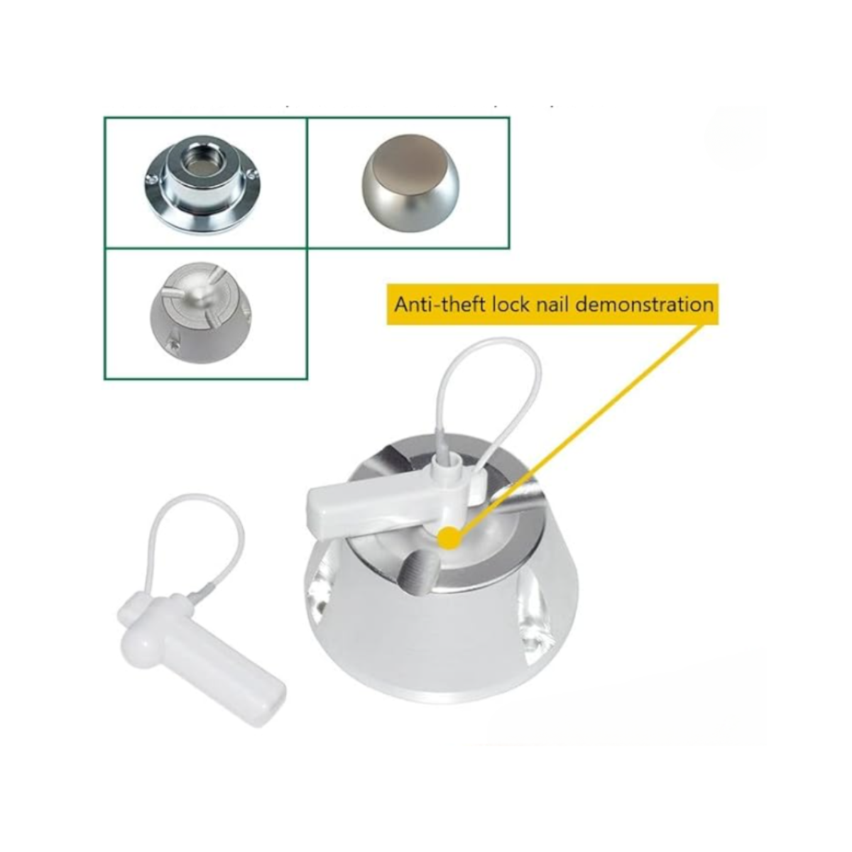 Sensores para Alarma de seguridad Eas Rf 8.2mhz 100 Unid Con 1 Imán