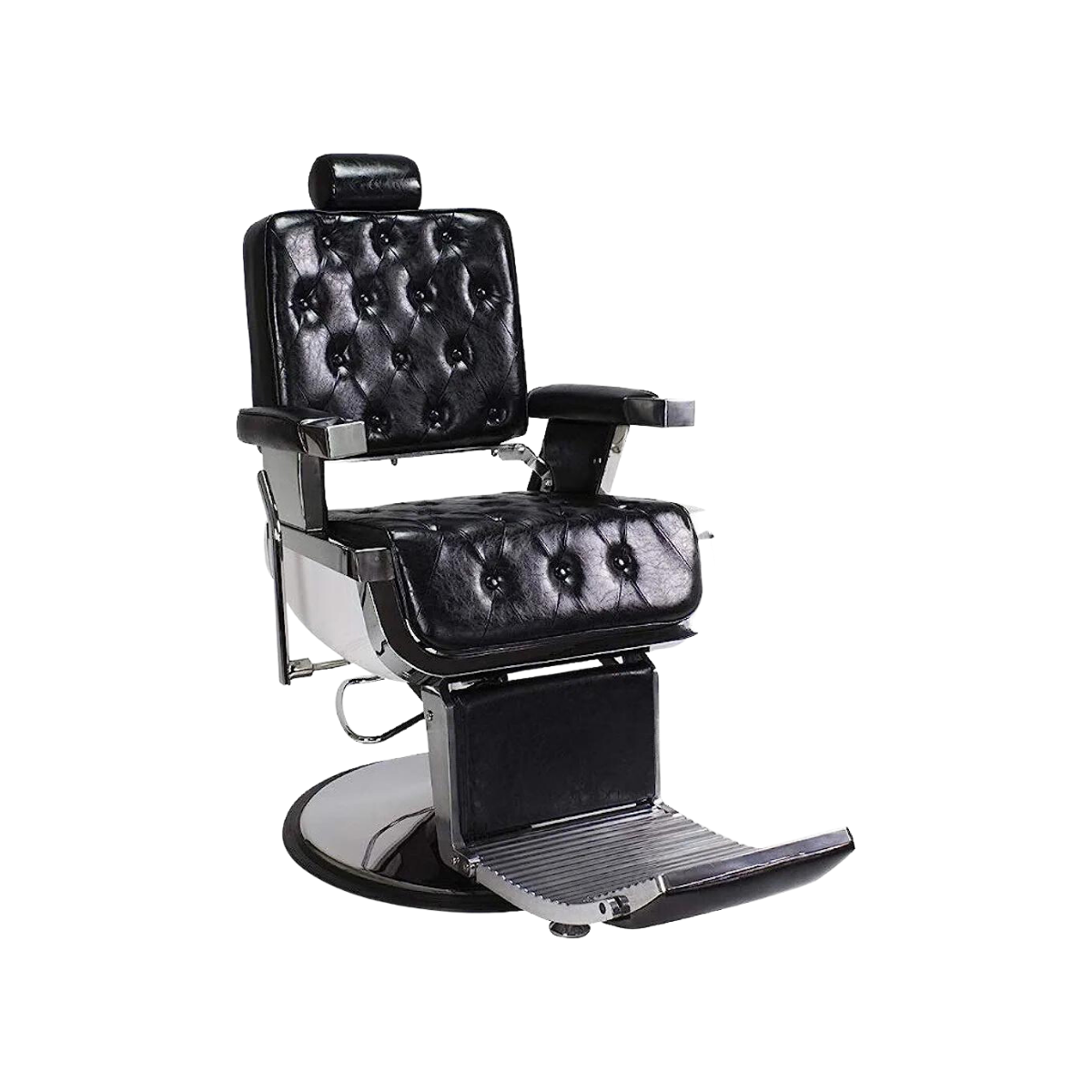 Sillón Barbero Negro Barbería Peluquería Profesional  HG-A269