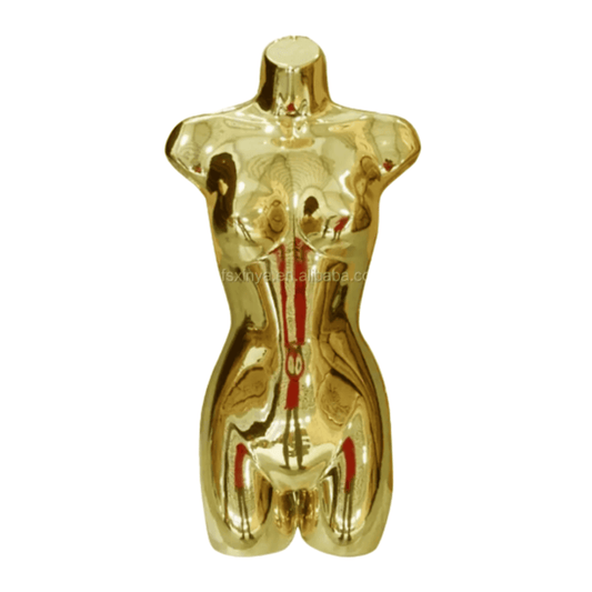 Torso colgador Dorado Plastico Dama Con gancho