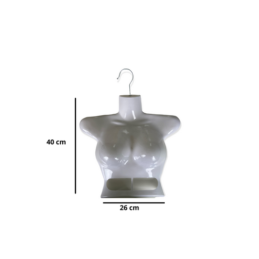 Colgador Exhibidor Lencería Dama De Plástico Con Gancho