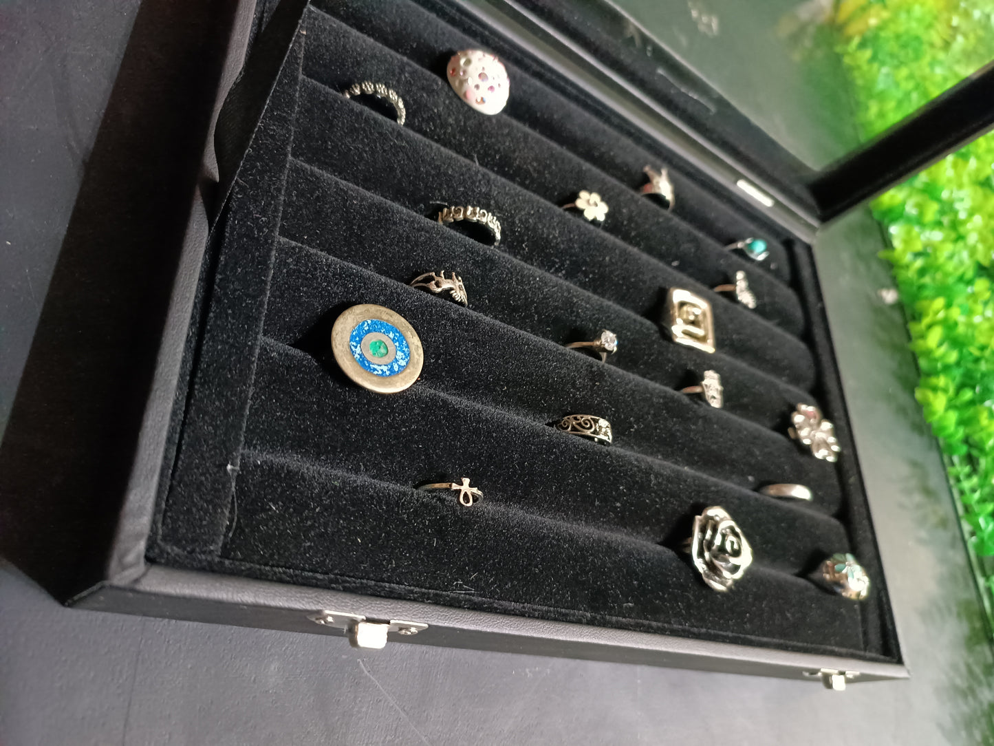 Pack Exhibidores De Anillos Y Pulceras/reloj 2 Nivel Venzhop