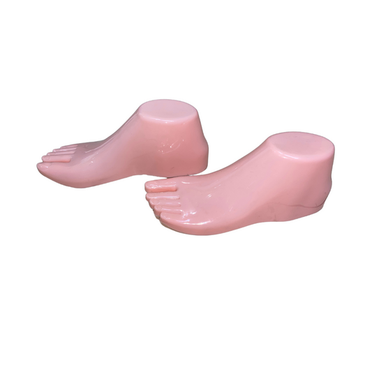 Maniquí de Pies Exhibidor De Chalas, Calcetines, Zapatos