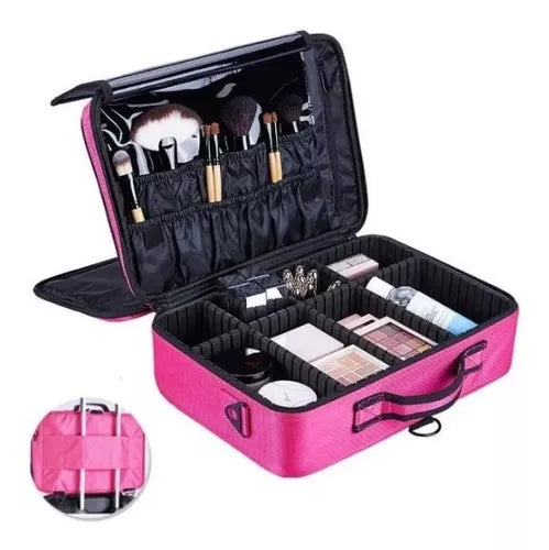 Maleta De Maquillaje Grande Portátil de Cosmetología