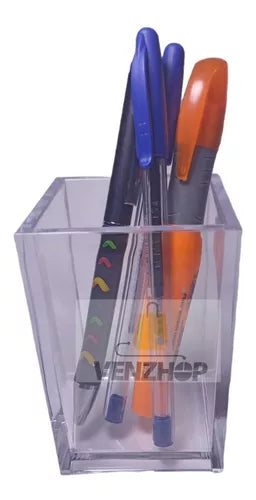 Organizador Acrílico para Lápiz, Pincel, Cosméticos y Maquillaje