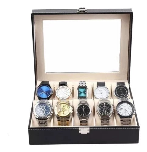 Caja Organizadora Exhibidor para 10 Relojes O Pulseras Venzhop