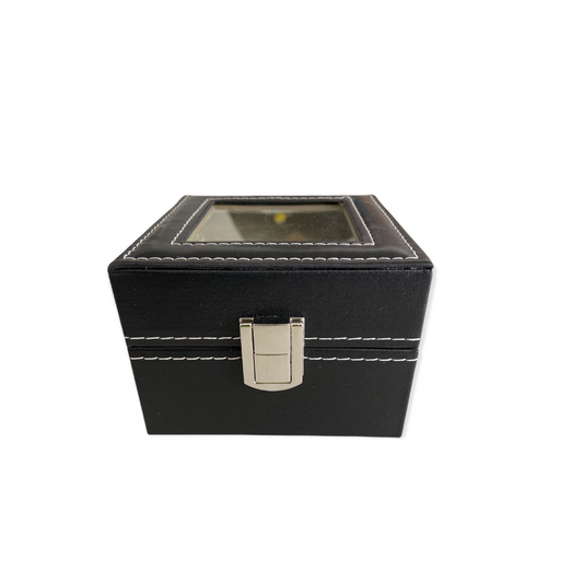 Caja Organizadora Estuche De 1 Reloj Ecocuero