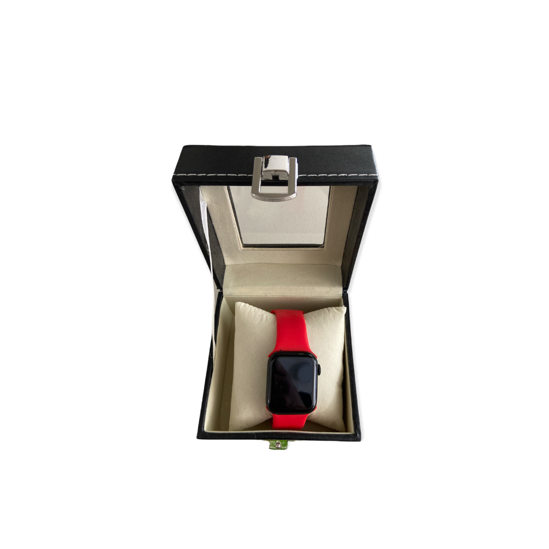 Caja Organizadora Estuche De 1 Reloj Ecocuero