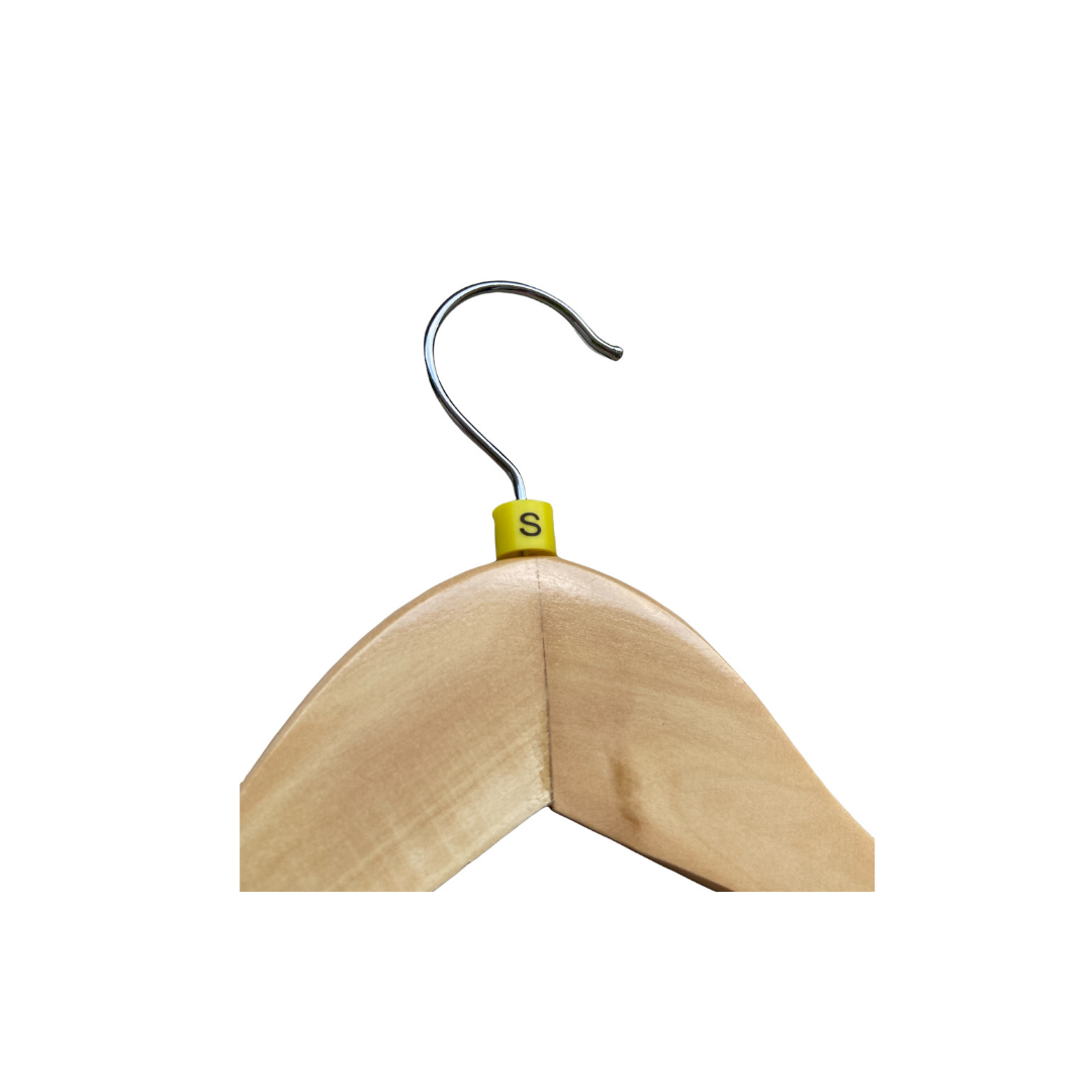 Pack 100 Marca Tallas Para Colgadores De Ropa Talla S