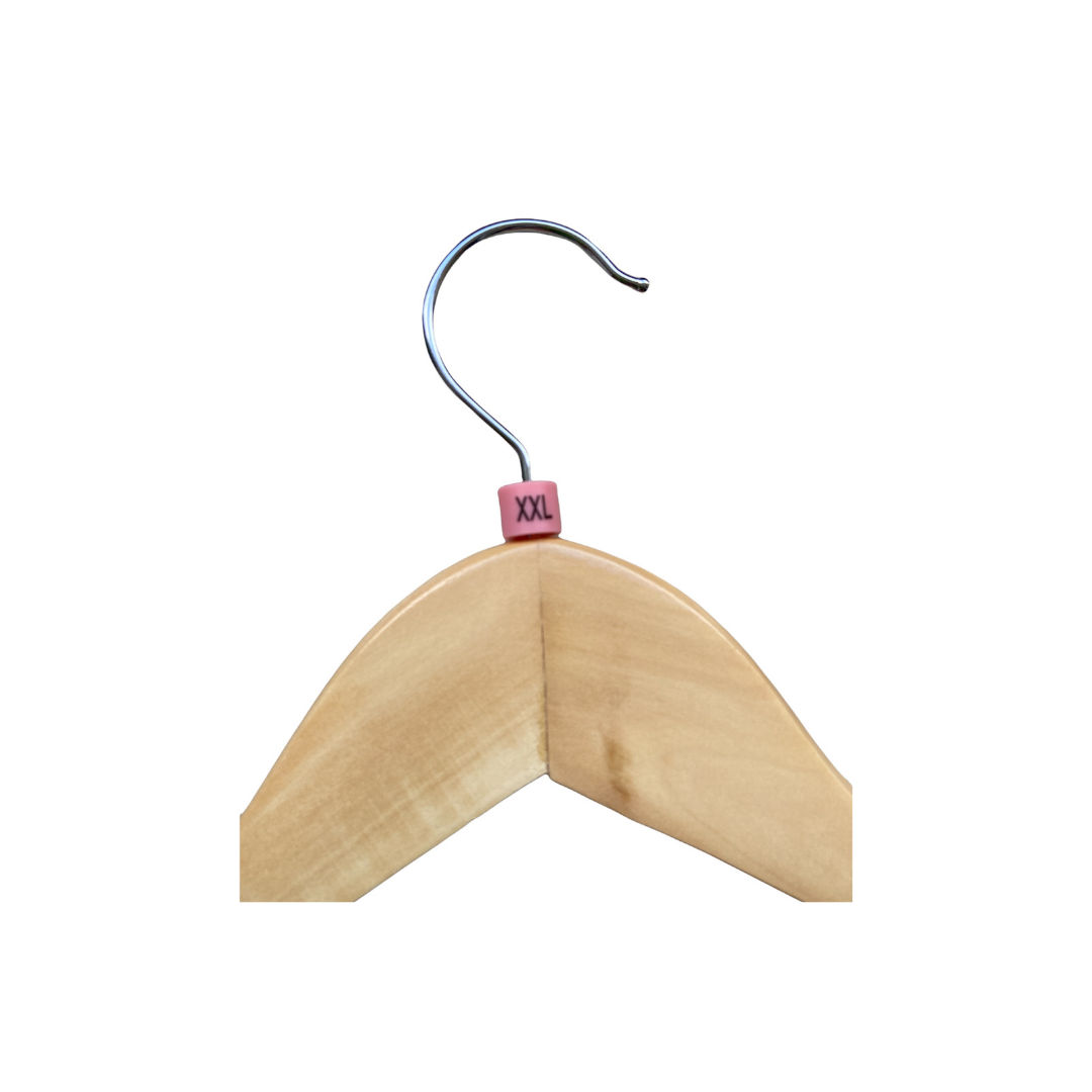 Pack 100 Marca Tallas Para Colgadores De Ropa Talla XXl