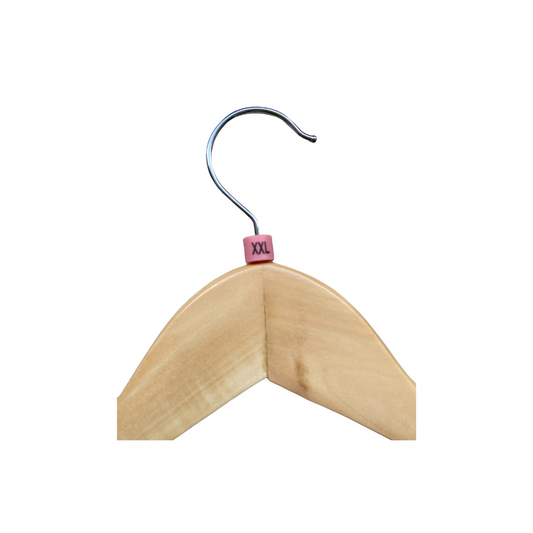 Pack 100 Marca Tallas Para Colgadores De Ropa Talla XXl