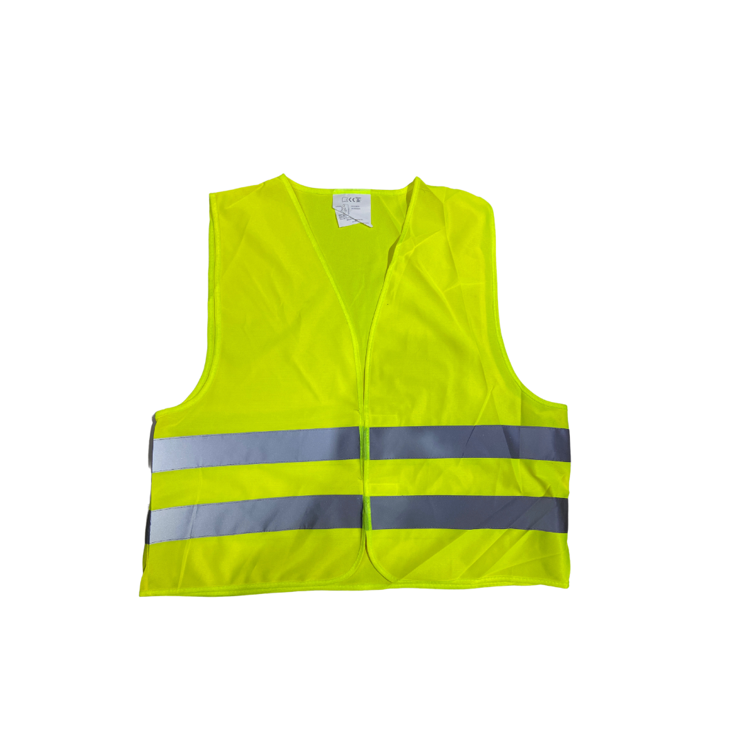 Chaleco Reflectante De Seguridad Amarillo Alta Visibilidad