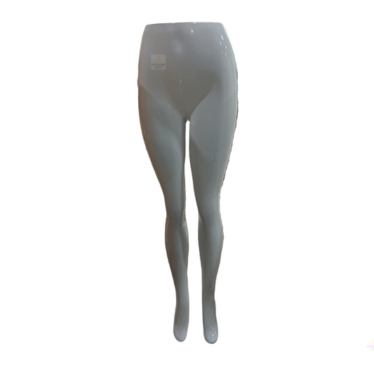 Maniquí Piernas Blancas de Dama, exhibidor de Pantalón, calza, buzo