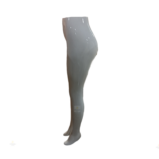 Maniquí Piernas Blancas de Dama, exhibidor de Pantalón, calza, buzo