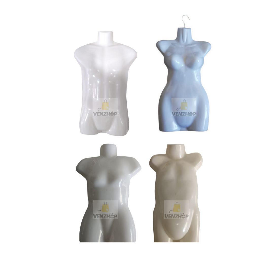 Pack 4 Torso Colgador Mujer, Hombre, Niño, Niña Polera