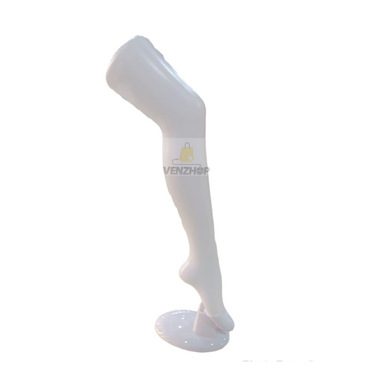 Pierna Exhibidora De Pantis Para Damas Color Blanco Venzhop