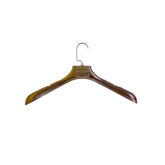 Colgador dorado De Plástico Grande Para Polera, Traje, Vestido