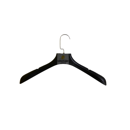 Colgador negro Para Polera, Traje, Vestido Plástico Grande