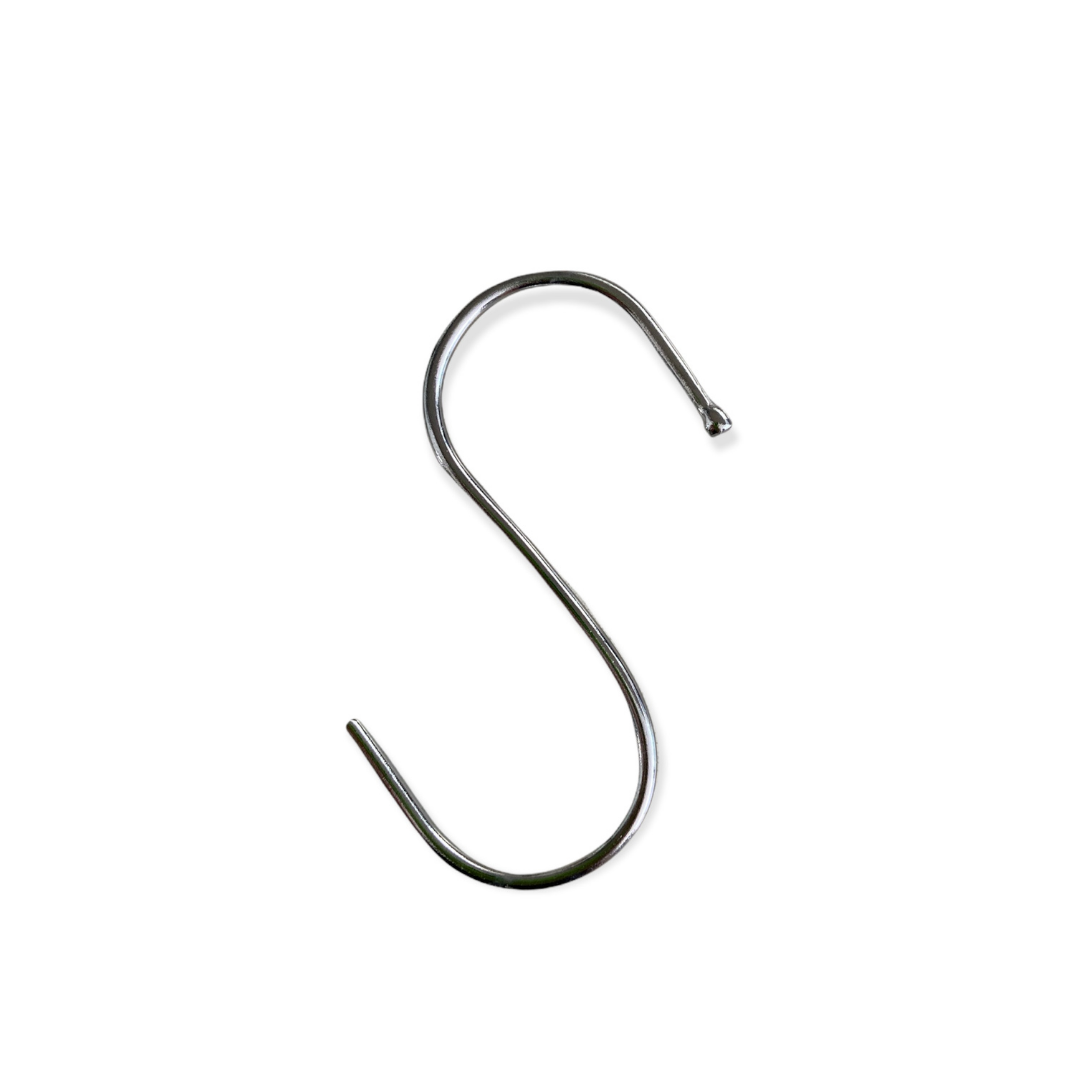 Ganchos Grandes De Acero Tipo S de Acero inoxidable 14 cm