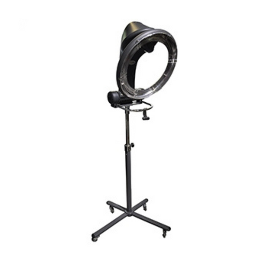Climazón De Peluquería Con Pedestal Negro Tb-7082b