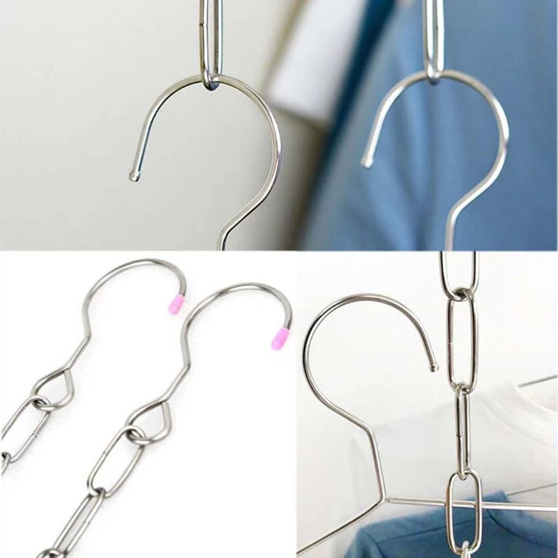 Cadena Metal Bronce 18 Eslabones Para Colgar Feria
