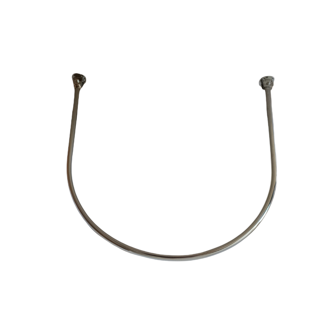 Aro metálico Cromado Cortina Probador Tienda O Boutique