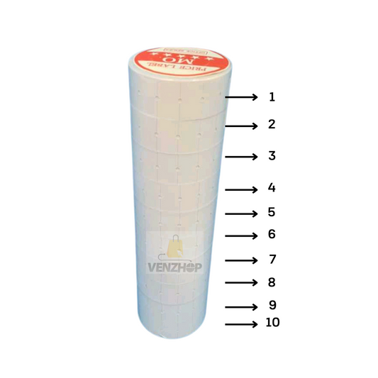 Rollos Etiquetas Maquina Etiquetadora Precios Blanco Venzhop