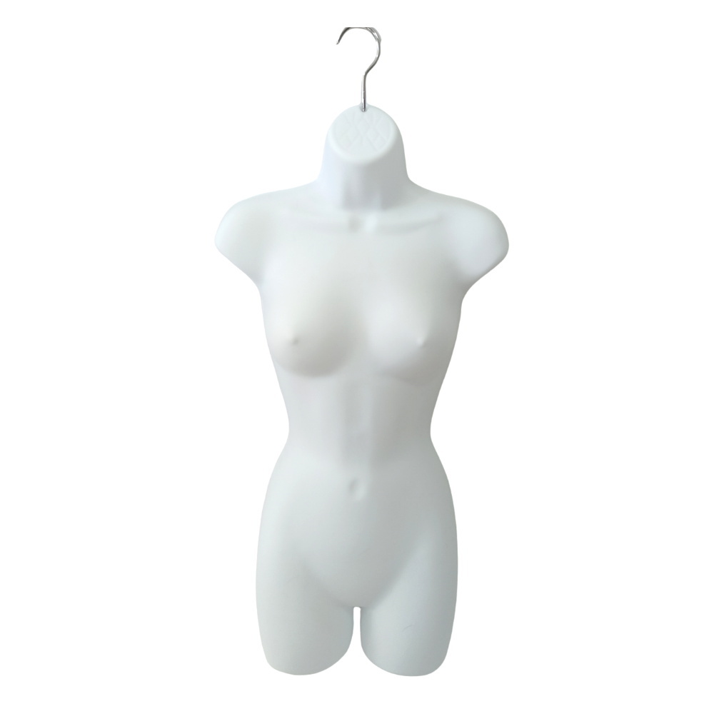 Torso Colgador Para Poleras de Damas Con Gancho