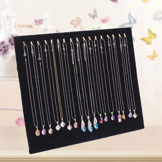 Exhibidor de joyas organizador para 20 collares