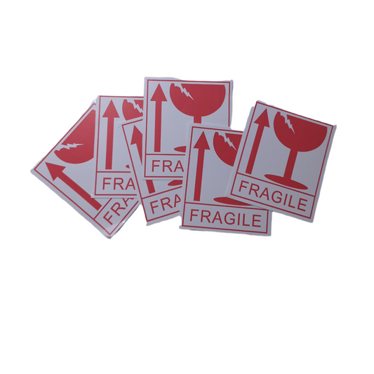 Etiquetas Adhesivas Frágil 8 X 9 Cm Para Envíos