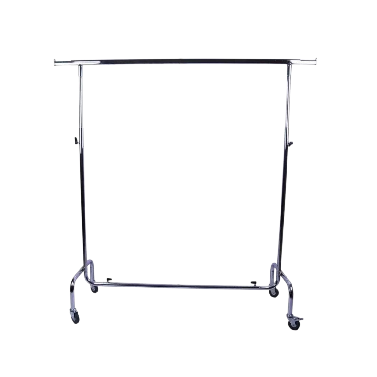 Perchero Colgador Metal Barra Extendible Con Ruedas