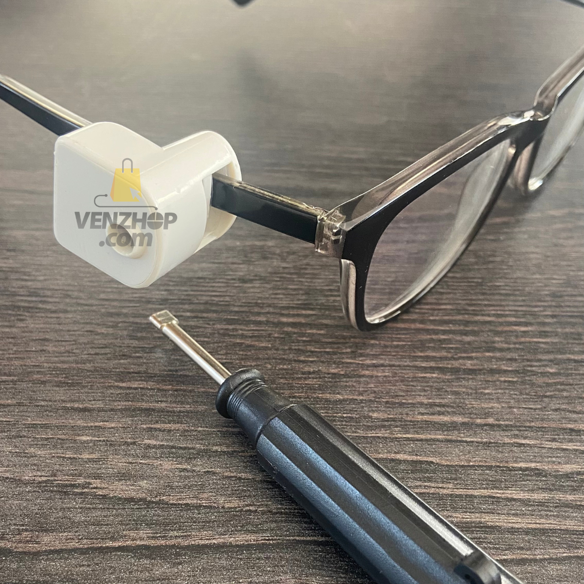 Sensor de seguridad alarma para lentes gafas con llave