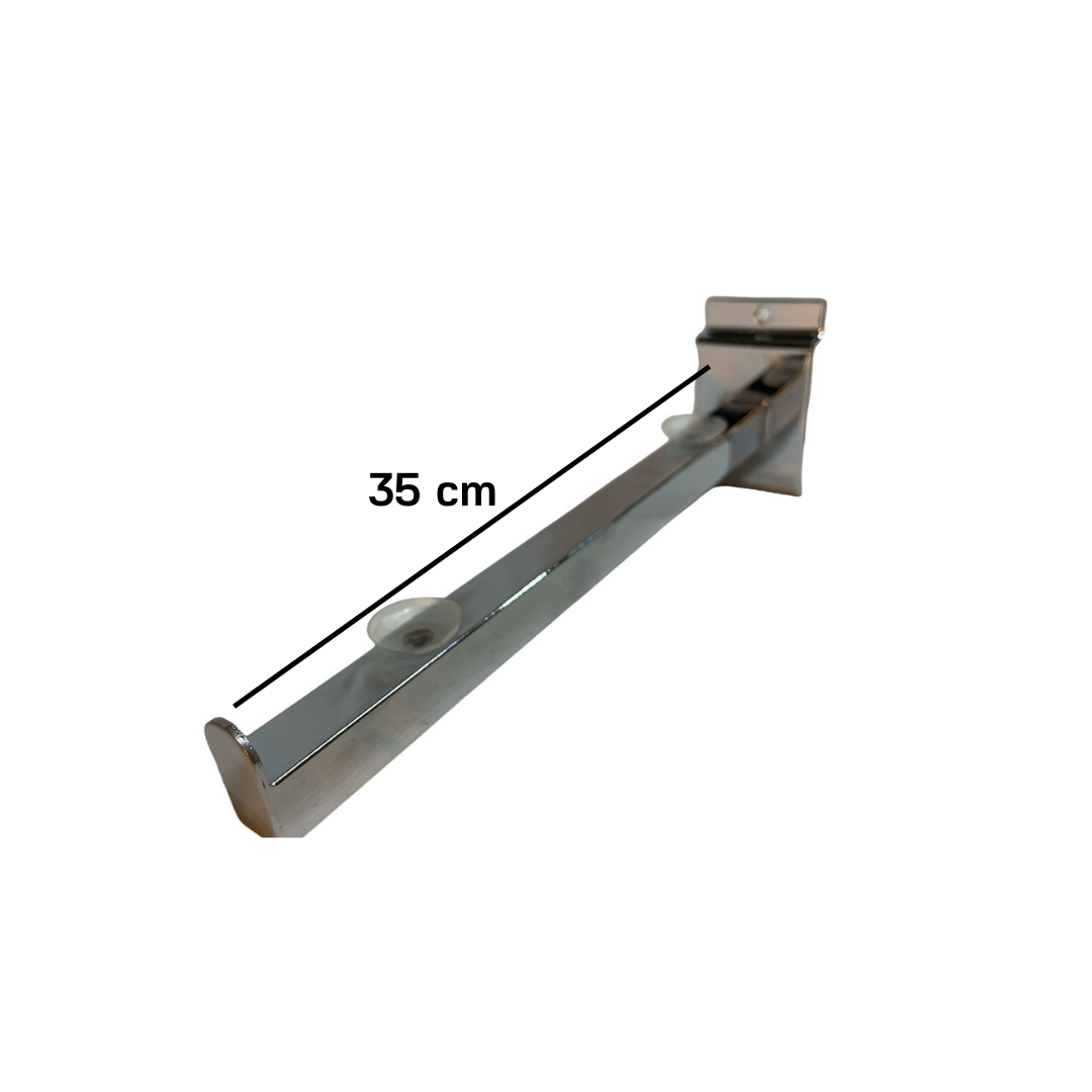 Soporte Panel 35 Cm Repisa Vidrio