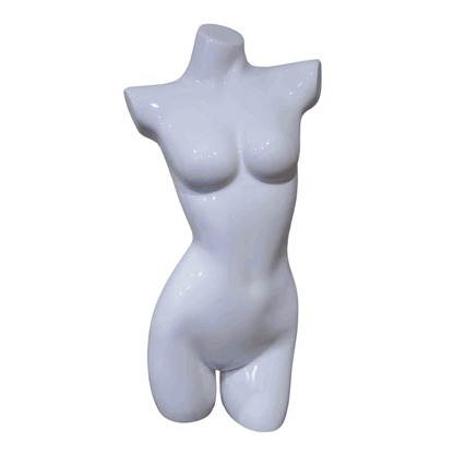 Torso Exhibidor Maniquí Dama Plástico